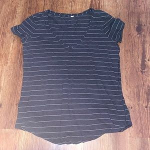 Lululemon Striped V neck